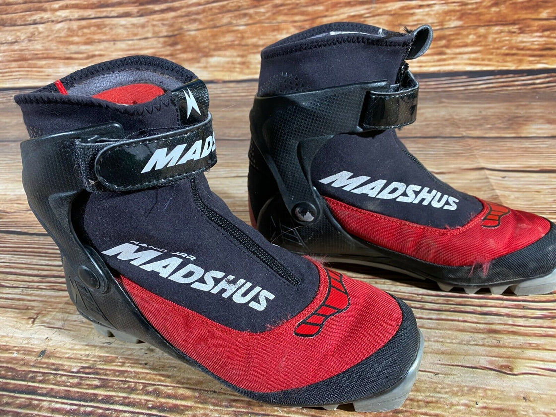 Madshus Nano JRR Nordic Cross Country Ski Boots Size EU37 US5 NNN Rottefella