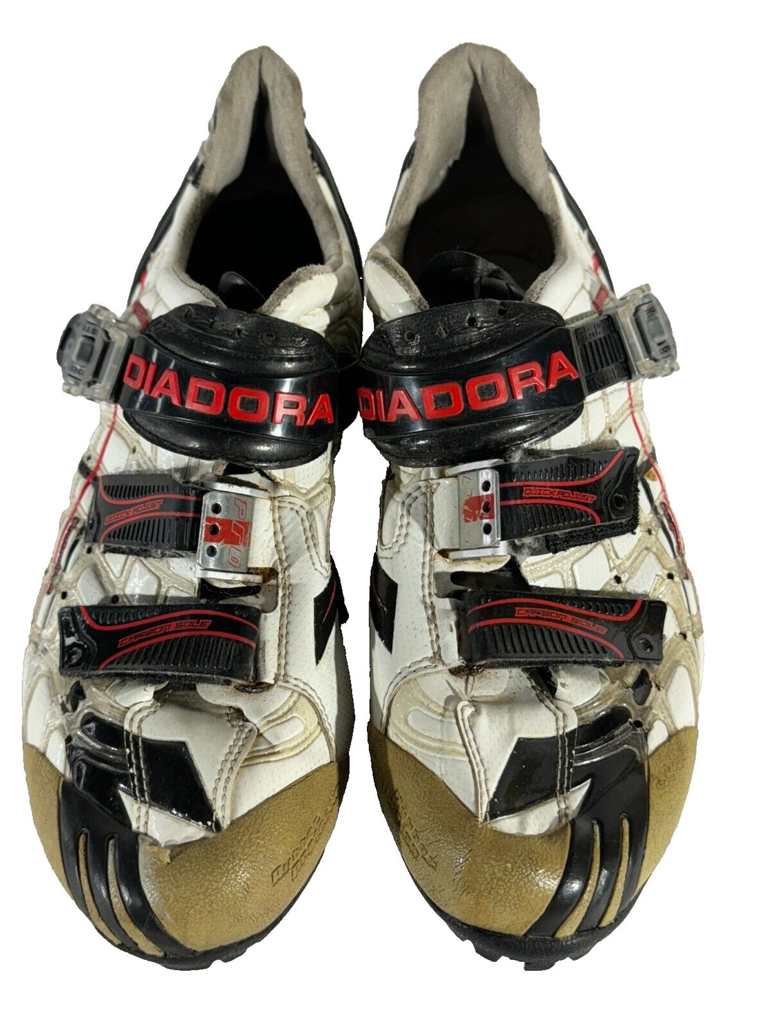 DIADORA Carbon Cycling MTB Shoes Biking Boots EU42 US8 Mondo 262 cs201