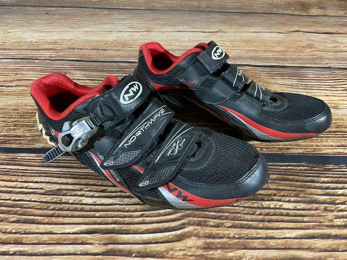 NORTHWAVE Road Cycling Shoes Road Bike Size EU42 US9.5 with SPD-SL Cleats