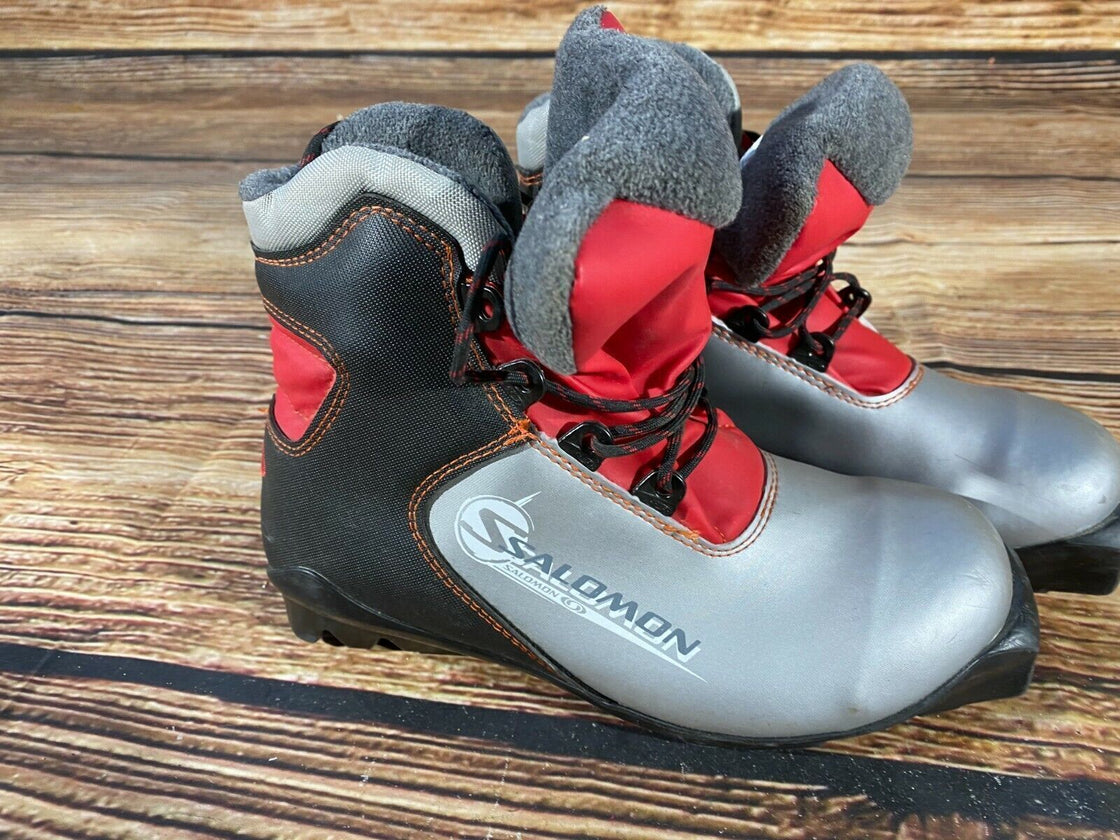 SALOMON Nordic Cross Country Ski Boots Size EU36 2/3 US4.5 SNS profile