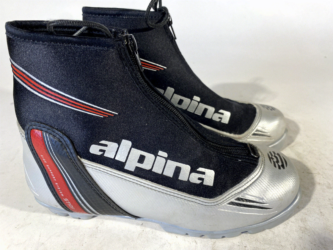 Alpina ST10jr Nordic Cross Country Ski Boots Size EU37 US5.5 for NNN