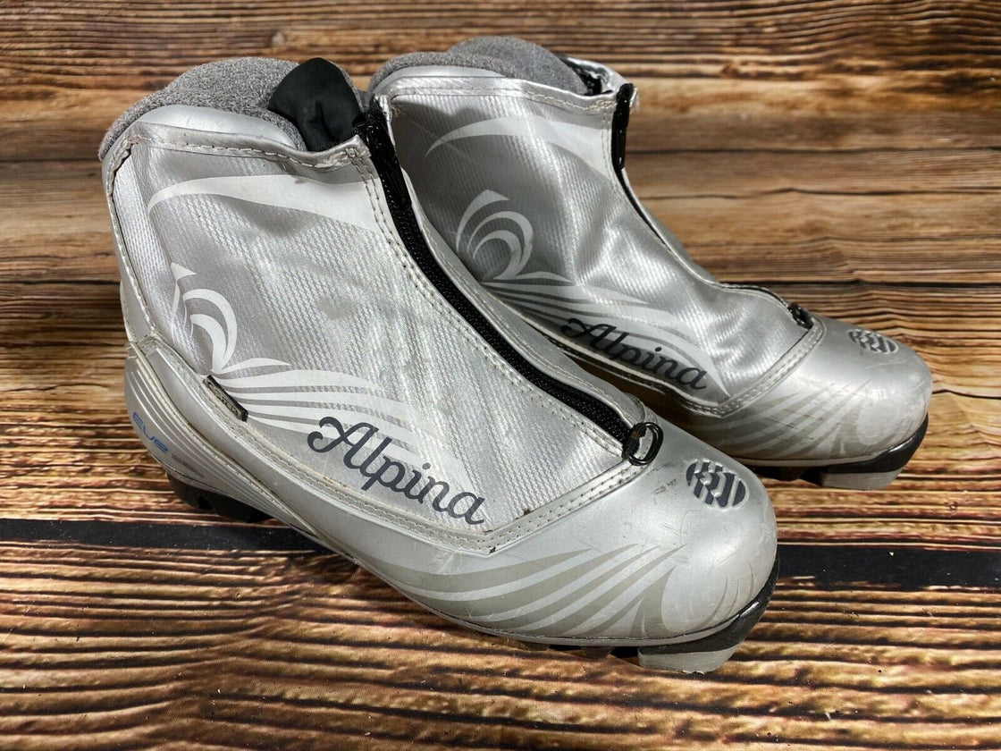 Alpina EVE28G Nordic Cross Country Ski Boots Size EU38 US6  NNN