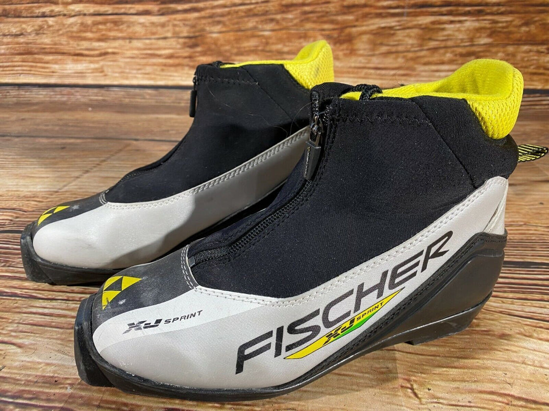 Fischer XJ Sprint Cross Country Ski Boots Size EU37 US5 SNS profil