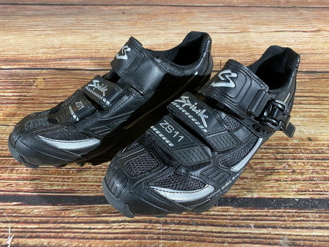 SPIUK Cycling MTB Shoes Mountain Biking 2 Bolts Size EU40, US7, Mondo 250