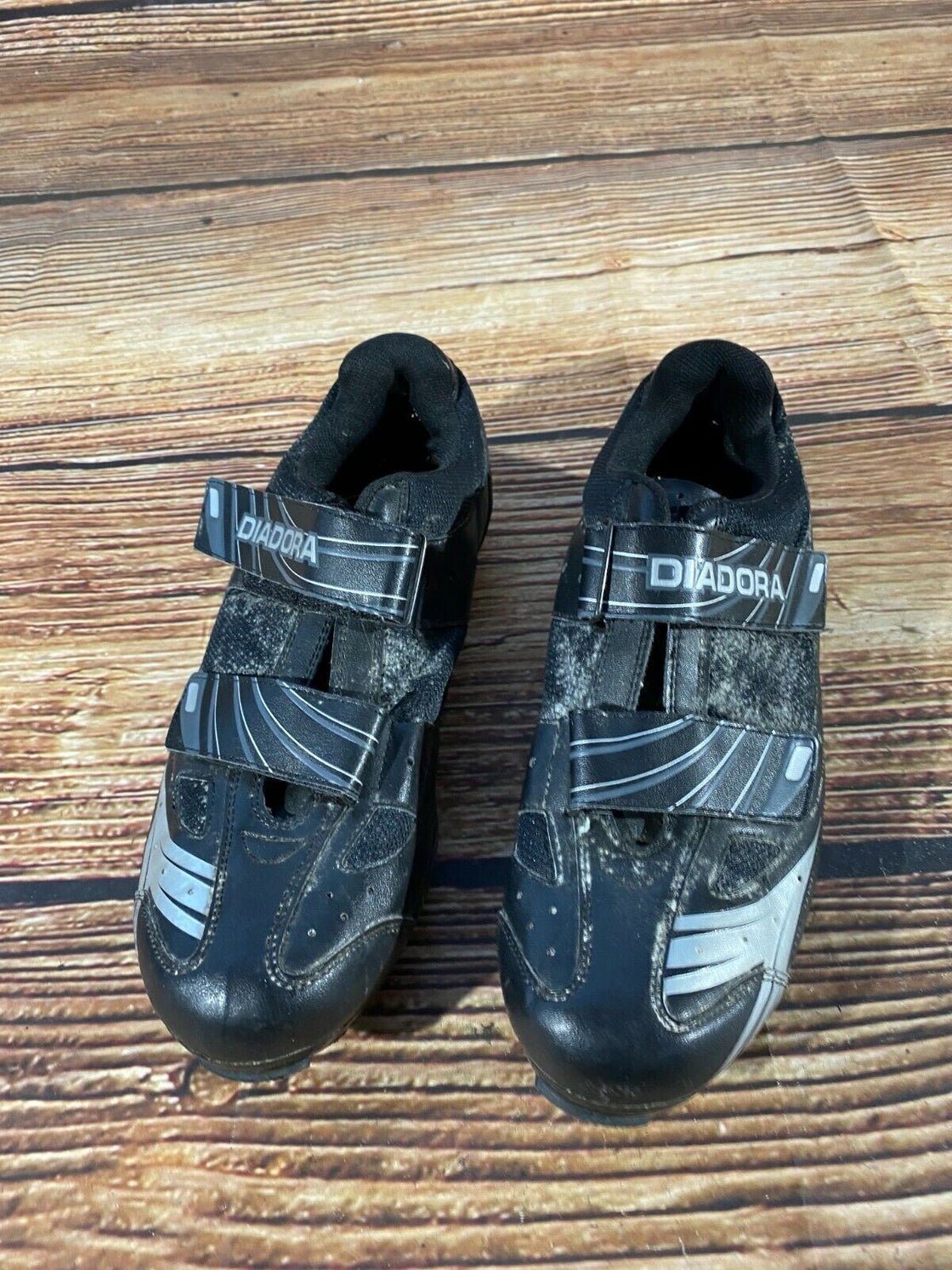 DIADORA Cycling MTB Shoes Mountain Biking Boots Size EU45 with Cleats