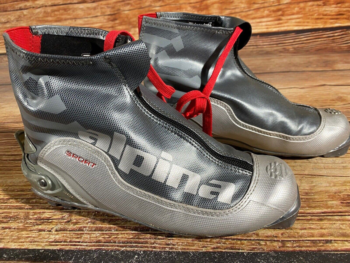 Alpina SCL Nordic Cross Country Ski Boots Size EU40 US7.5 for NNN