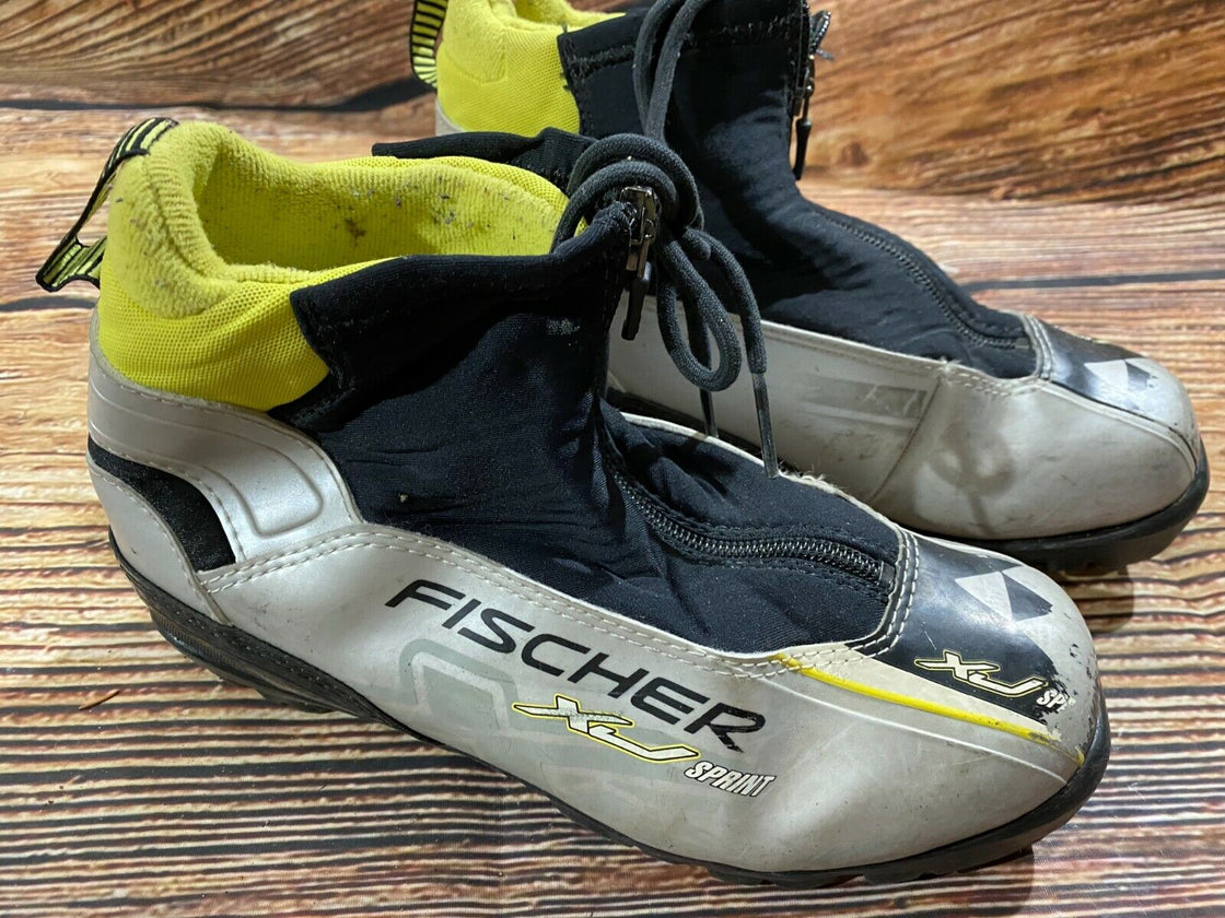 Fischer XJ Sprint Classic Cross Country Ski Boots Combi Size EU37 US5 NNN