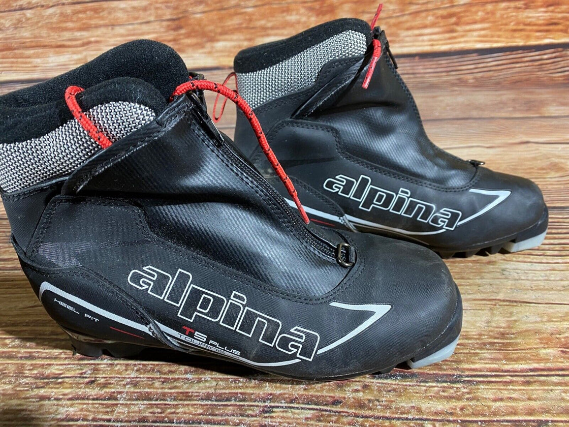 Alpina T5Plus Nordic Cross Country Ski Boots Size EU36 US4.5 for NNN