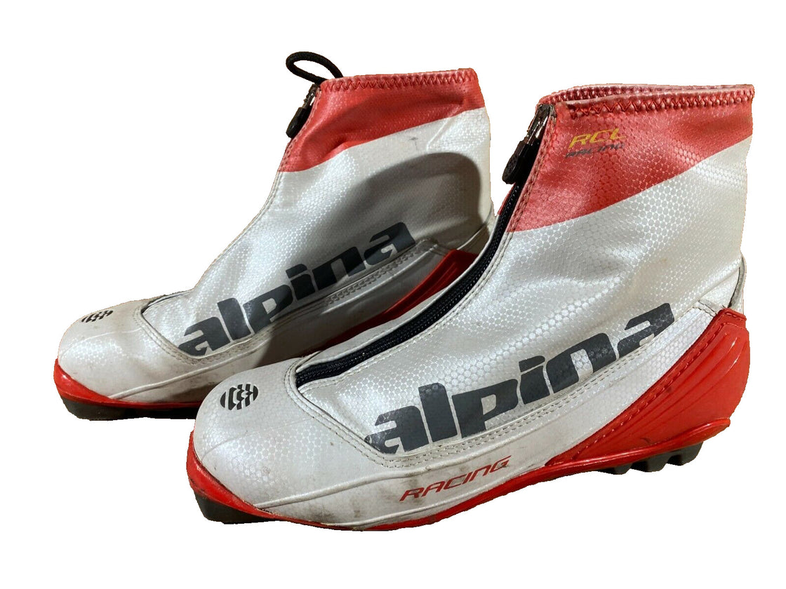 Alpina RCL Racing Nordic Cross Country Ski Boots Size EU38 US6 for NNN