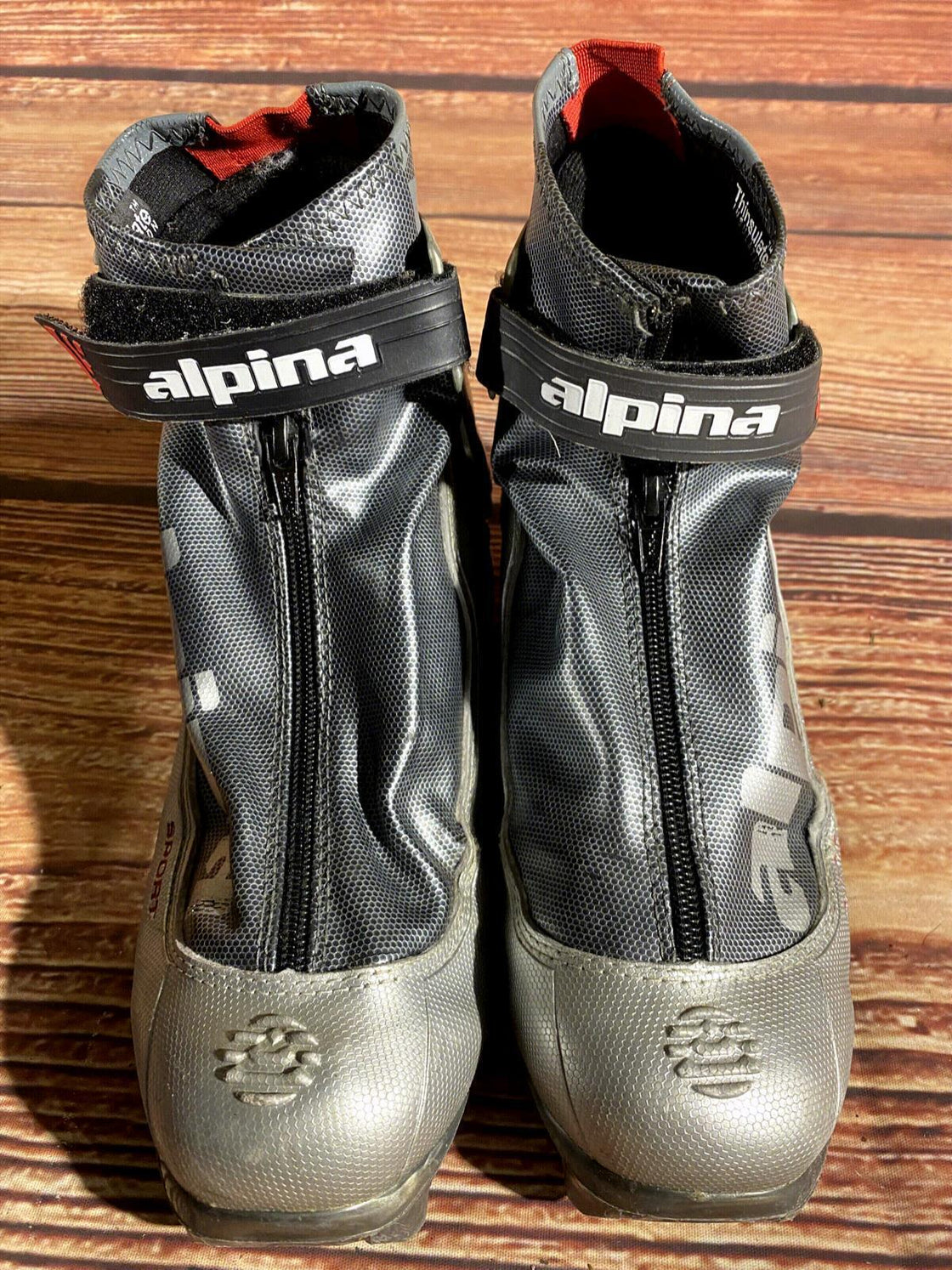 Alpina S Combi Nordic Cross Country Ski Boots Size EU40 US7.5 for NNN