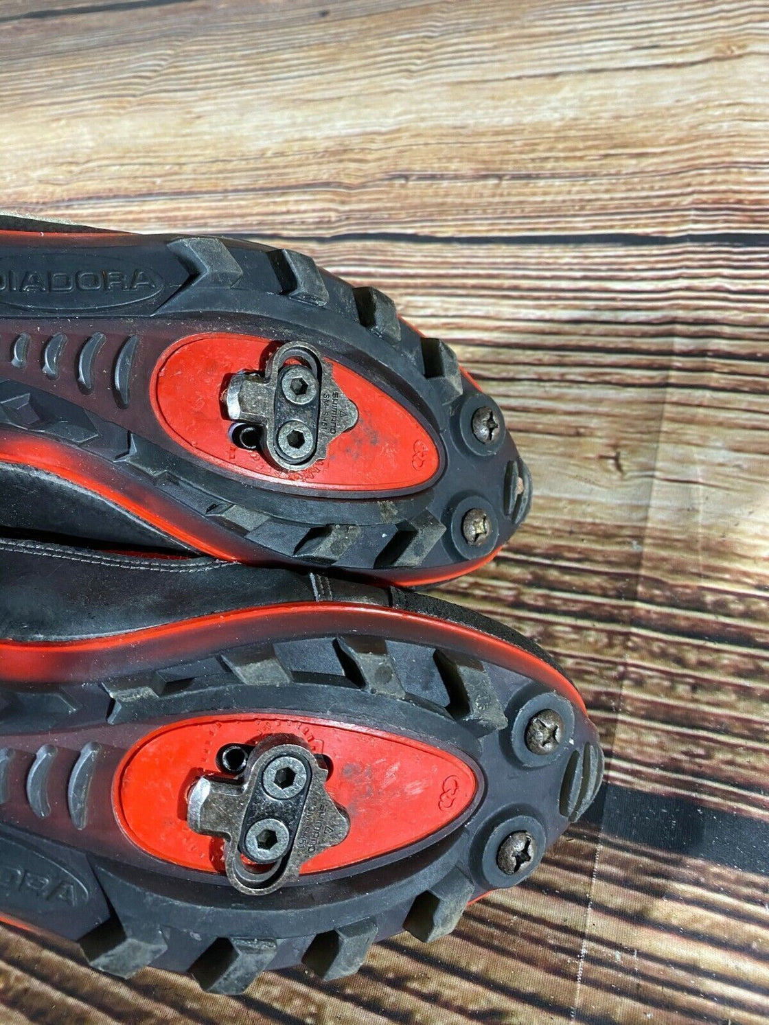 DIADORA Cycling MTB Shoes Mountain Biking Boots Size EU 41 with SPD Cleats