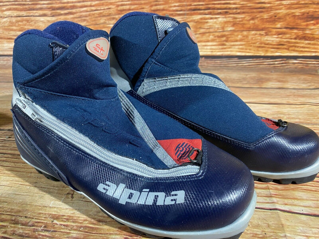 Alpina ST11 Nordic Cross Country Ski Boots Size EU39 US7 for NNN