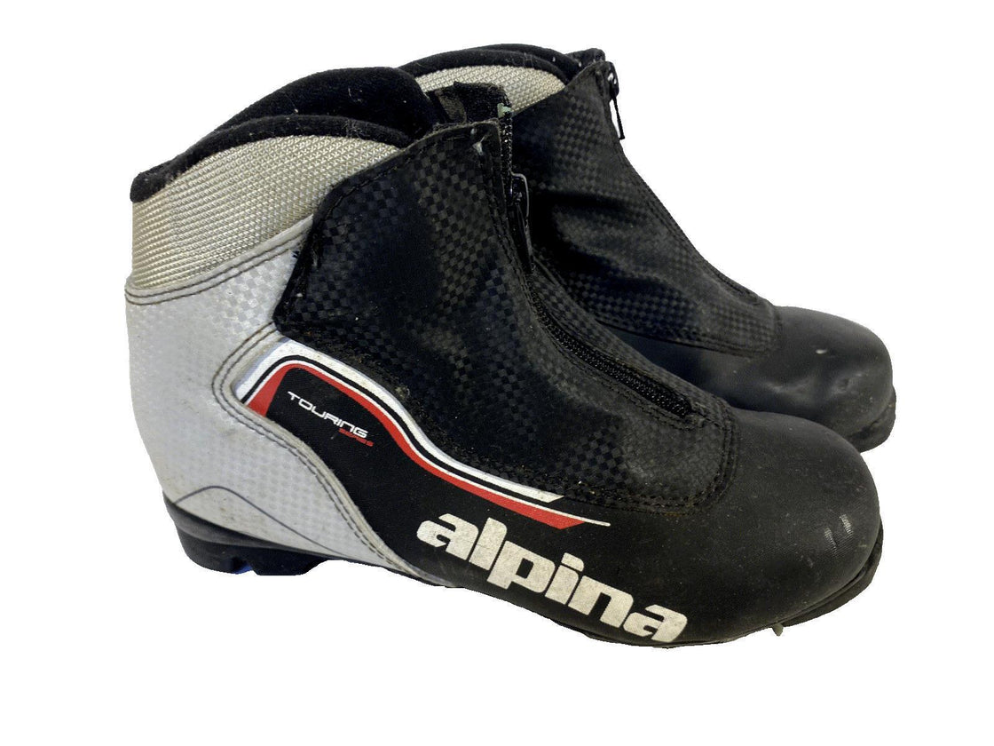 Alpina T8 Kids Nordic Cross Country Classic Ski Boots Size EU35 US3.5 NNN 29