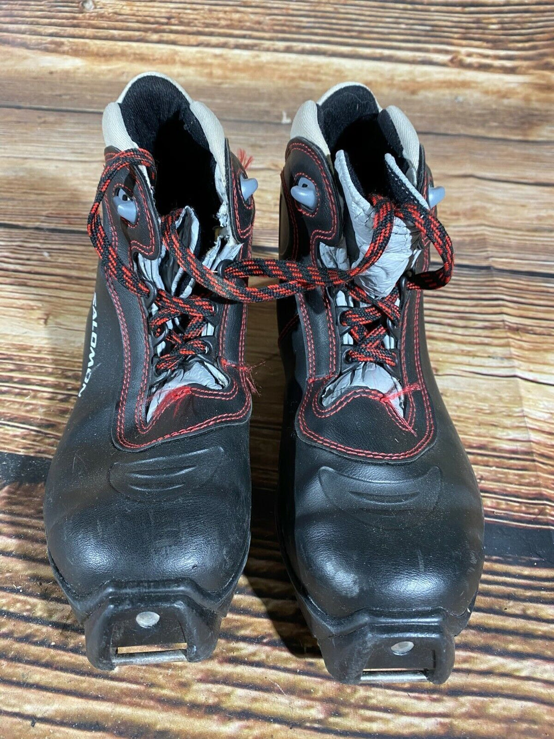 SALOMON E3 Nordic Cross Country Ski Boots Size EU38 US5 SNS profil