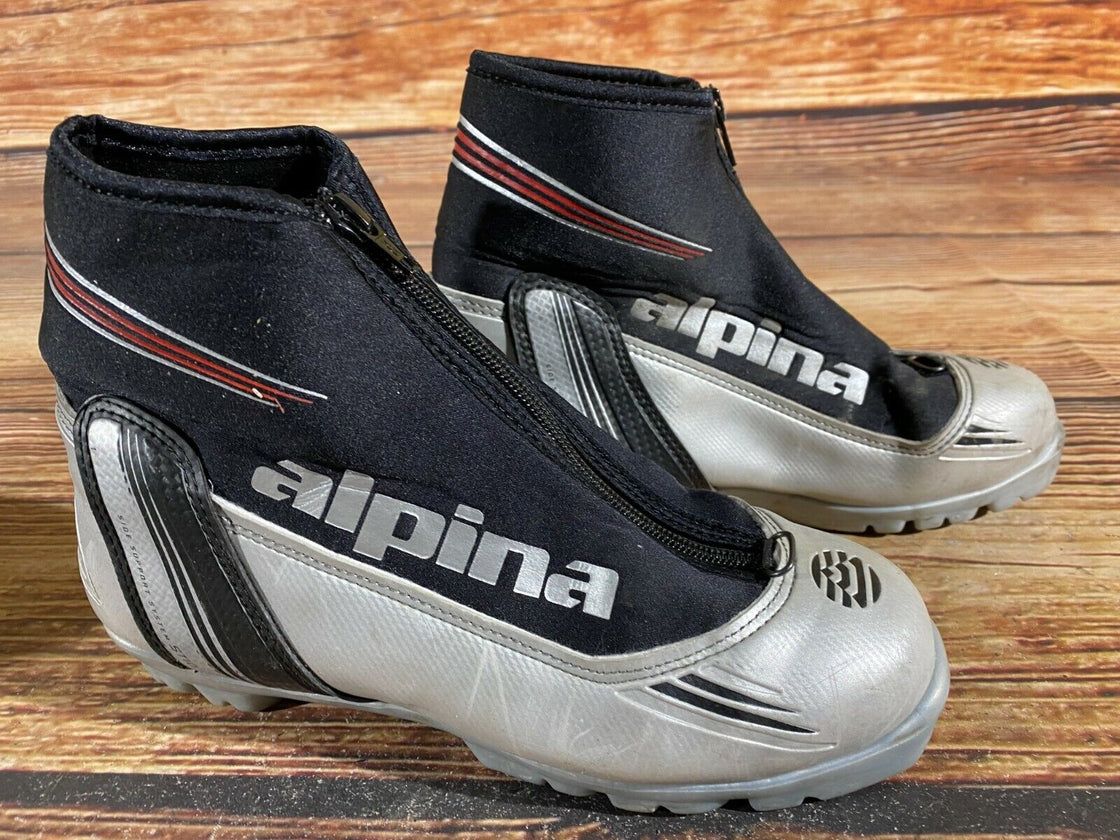 Alpina ST10 Nordic Cross Country Ski Boots Size EU39 US7 for NNN