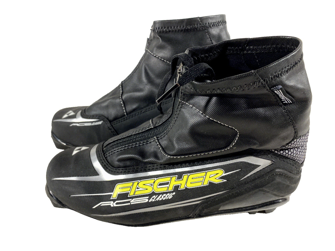 Fischer RCS Classic Nordic Cross Country Ski Boots Size EU40 US7.5 for NNN 557