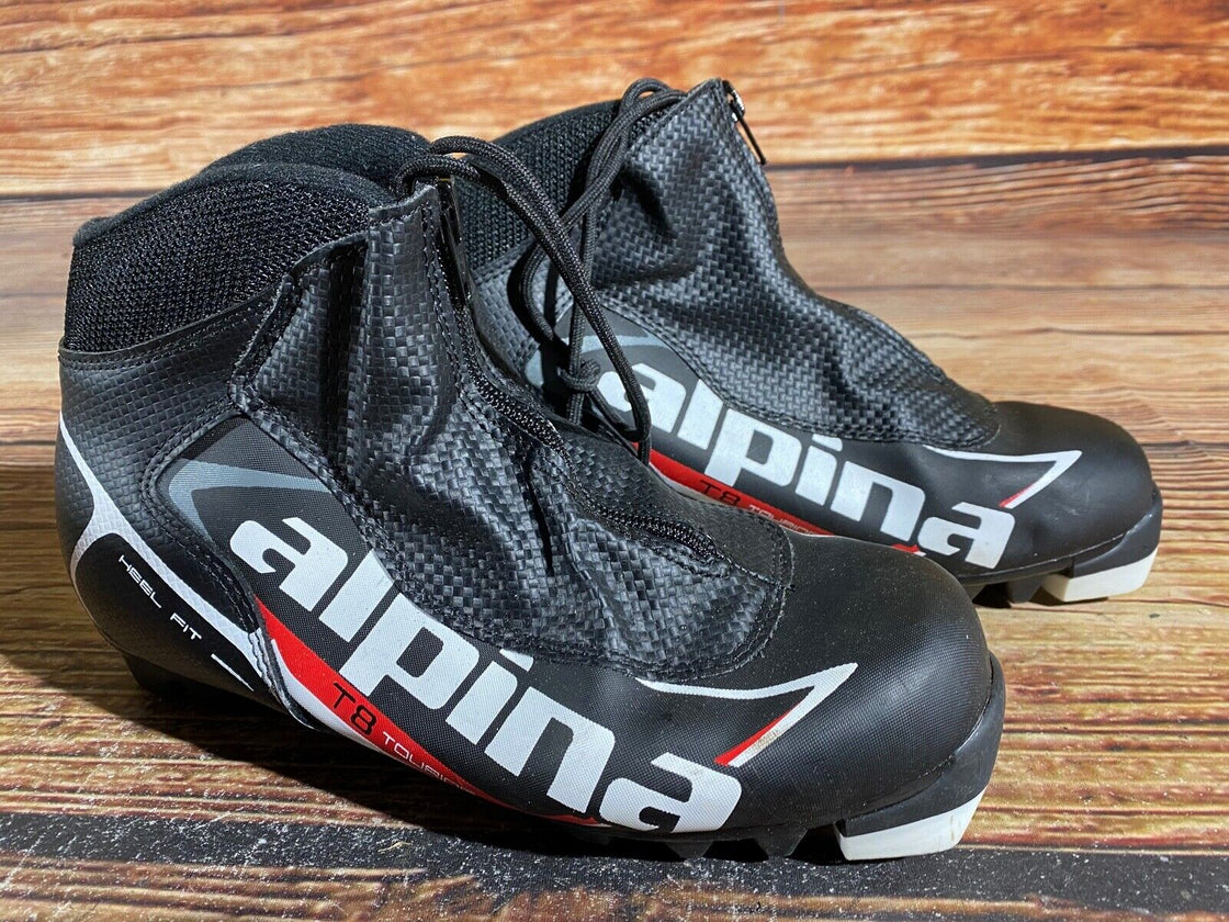 Alpina T8 Nordic Cross Country Ski Boots Size EU37 US5.5 for NNN