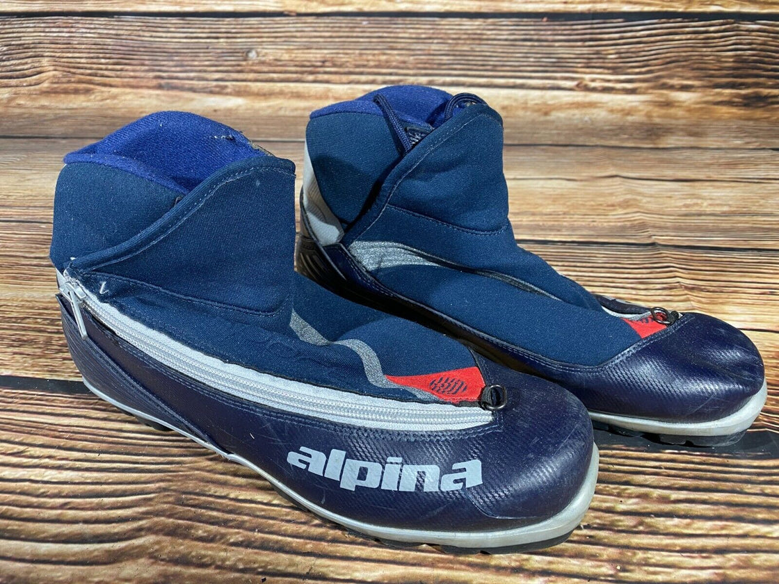 Alpina Cross Country Ski Boots Classic Size EU43 US9.5 NNN Rottefella