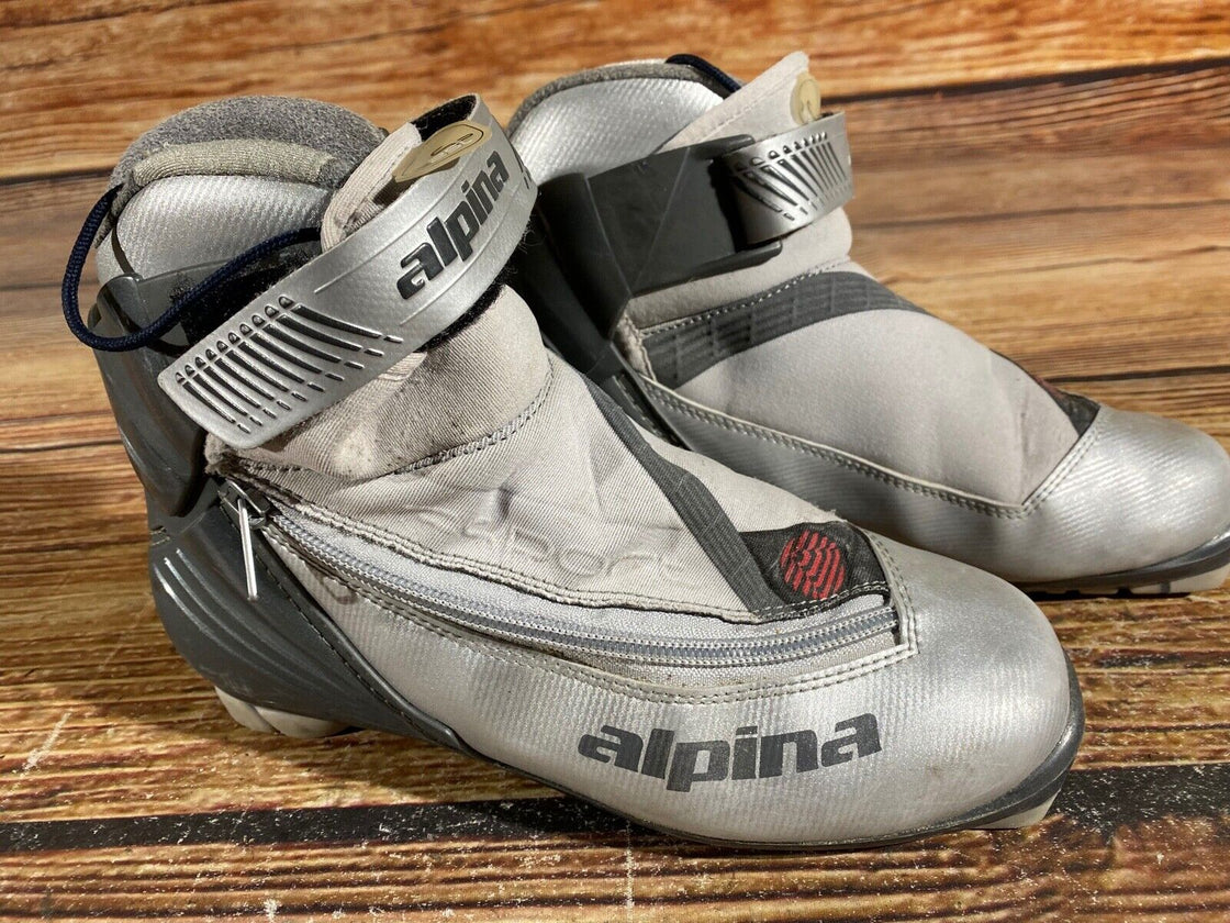 Alpina SP25L Nordic Cross Country Ski Boots Size EU37 US5.5 for NNN