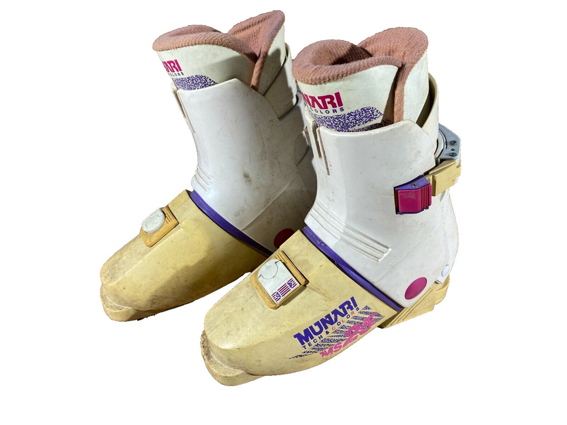 MUNARI Vintage Alpine Ski Boots Size Mondo 247 mm, Outer Sole 285 mm DH54