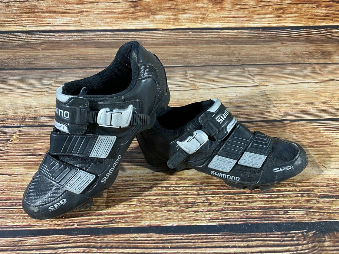 SHIMANO M181 Cycling MTB Shoes Mountain Biking Boots Size EU40 with Cleats