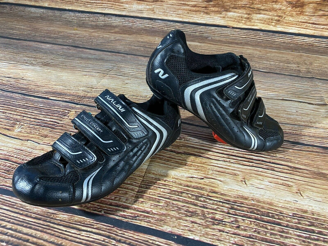 NALINI Road Cycling Shoes Clipless Biking Boots Size EU 43 with Cleats