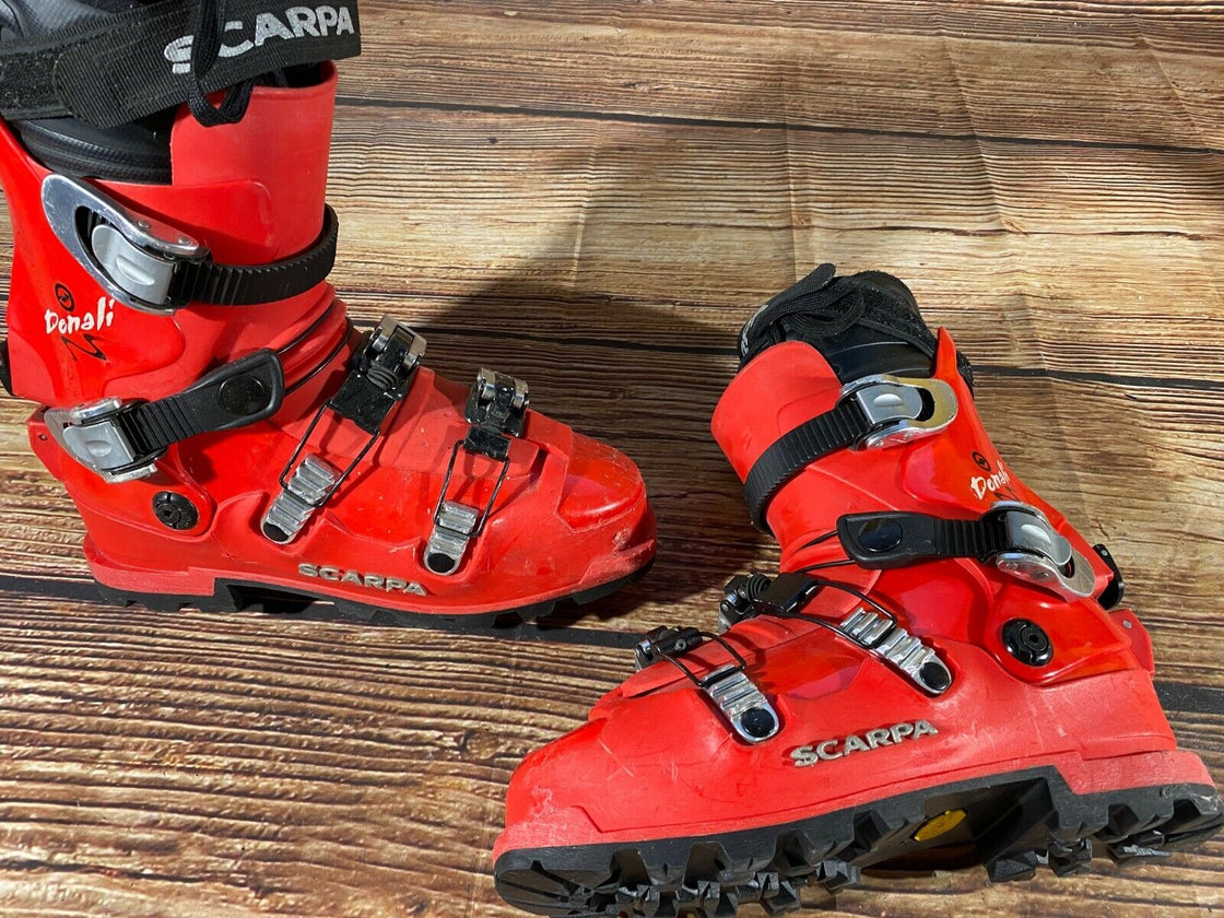 SCARPA Denali Telemark Touring Alpine Ski Boots Size Mondo 283 mm EU44 US10