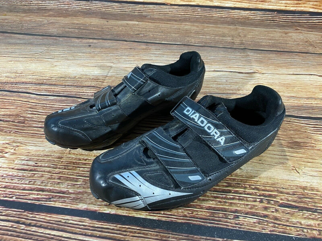 DIADORA Cycling MTB Shoes Mountain Biking Boots Size EU45 with Cleats