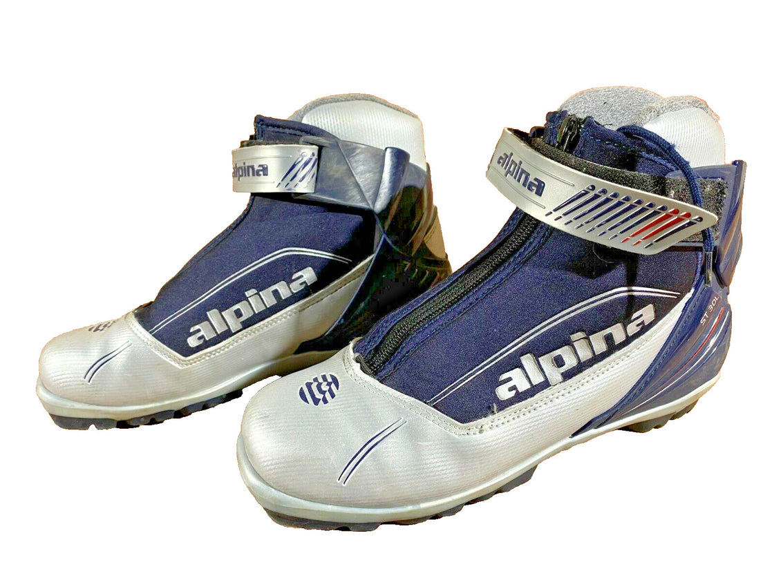 Alpina ST30L Nordic Cross Country Ski Boots Size EU39 US7 for NNN