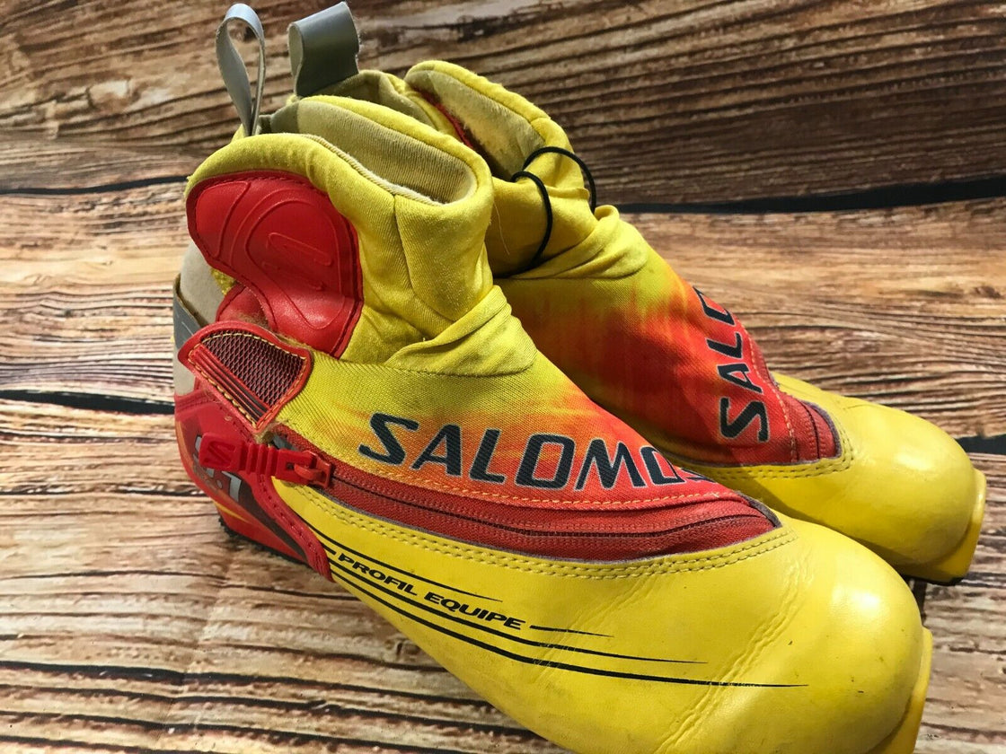 SALOMON 9.1 RC Cross Country Ski Boots Size EU41 2/3 US8 SNS Profil