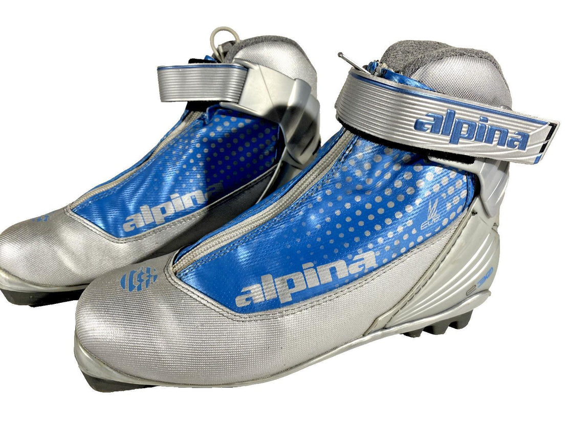 Alpina Allround W Classic Nordic Cross Country Ski Boots Size EU37 US6 NNN