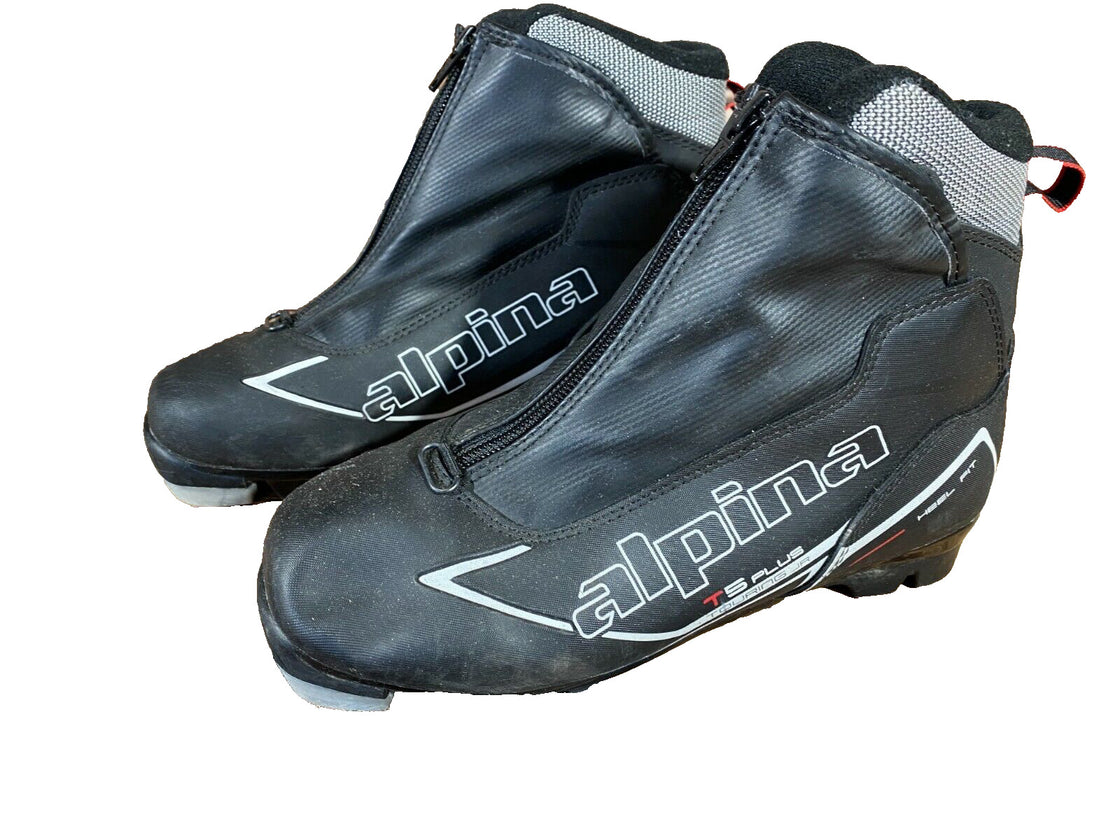 Alpina T5 Plus Nordic Cross Country Ski Boots Size EU36 US4.5 NNN