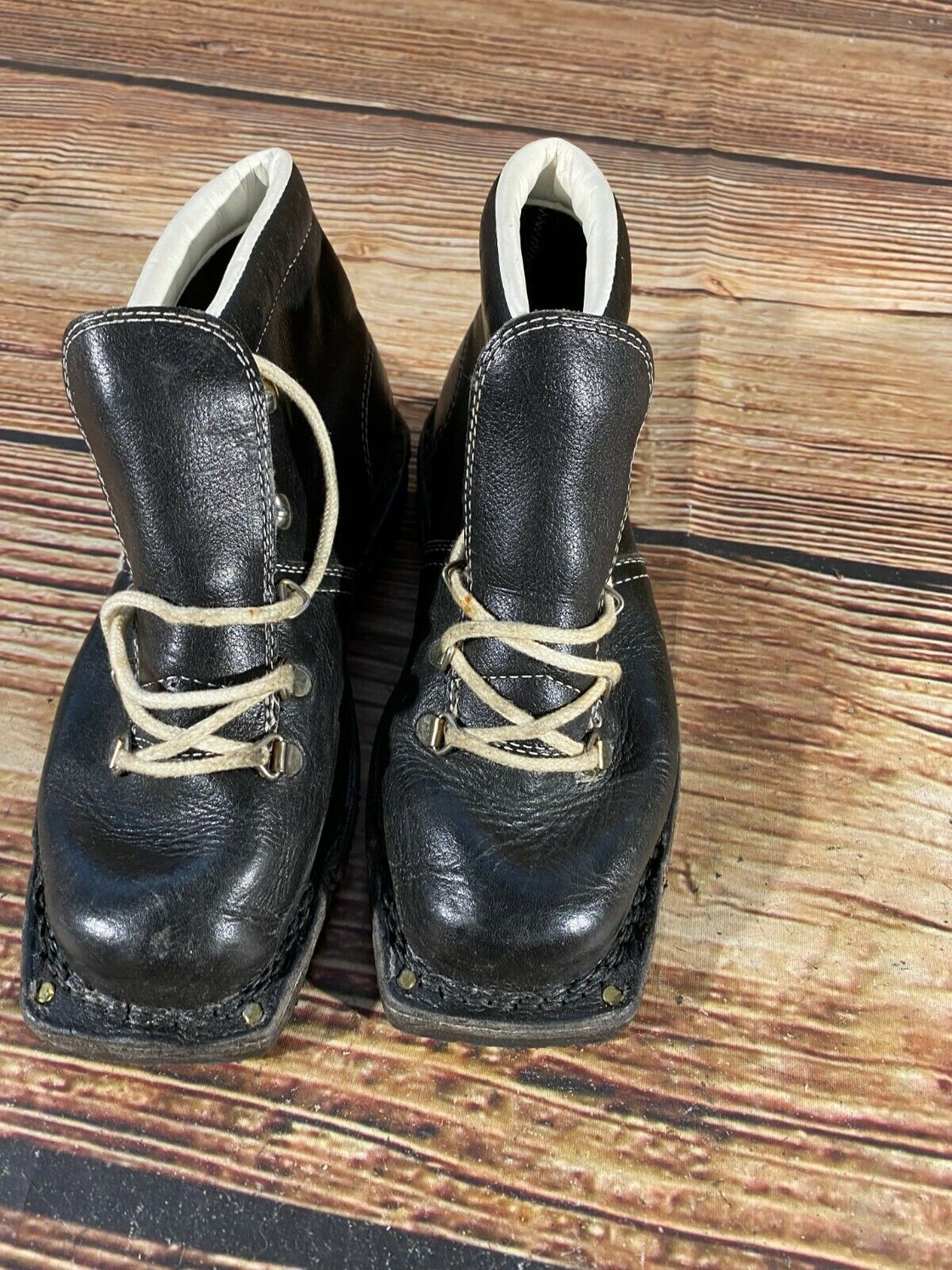 DALEX Vintage Cross Country Ski Boots for Kandahar Old Cable Kids EU34 US3 KL174