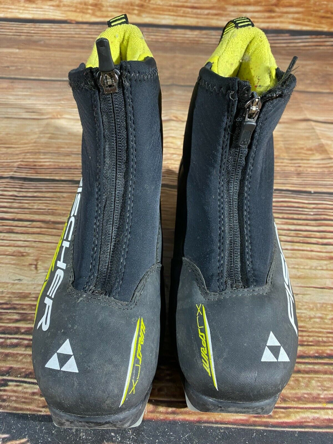 Fischer XJ Sprint Nordic Cross Country Ski Boots Size EU37 US5 NNN