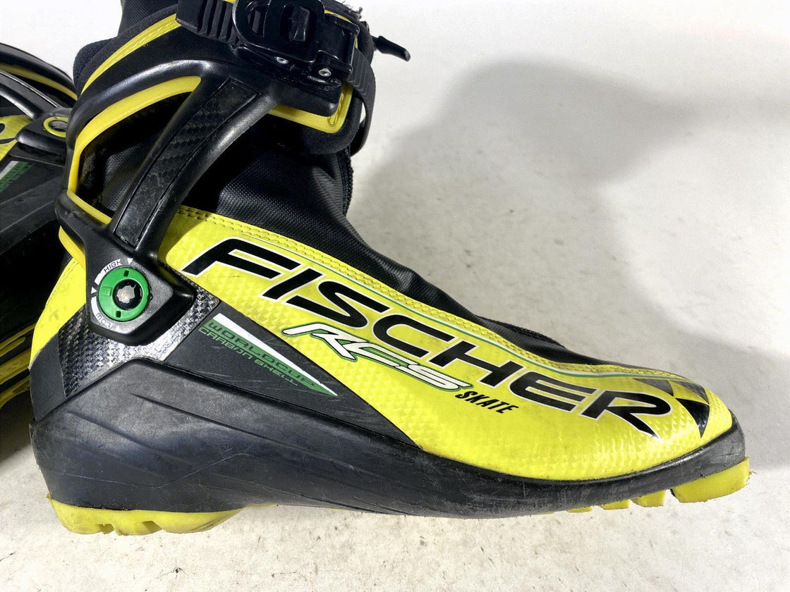 Fischer RCS Skate World Cup Nordic Cross Country Ski Boots Size EU41.5 US9 NNN