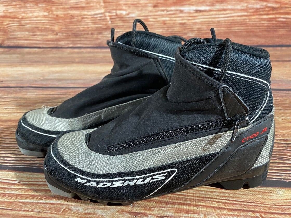 Madshus CT100 Jr Kids Nordic Cross Country Ski Boots Size EU34 US2 NNN M206