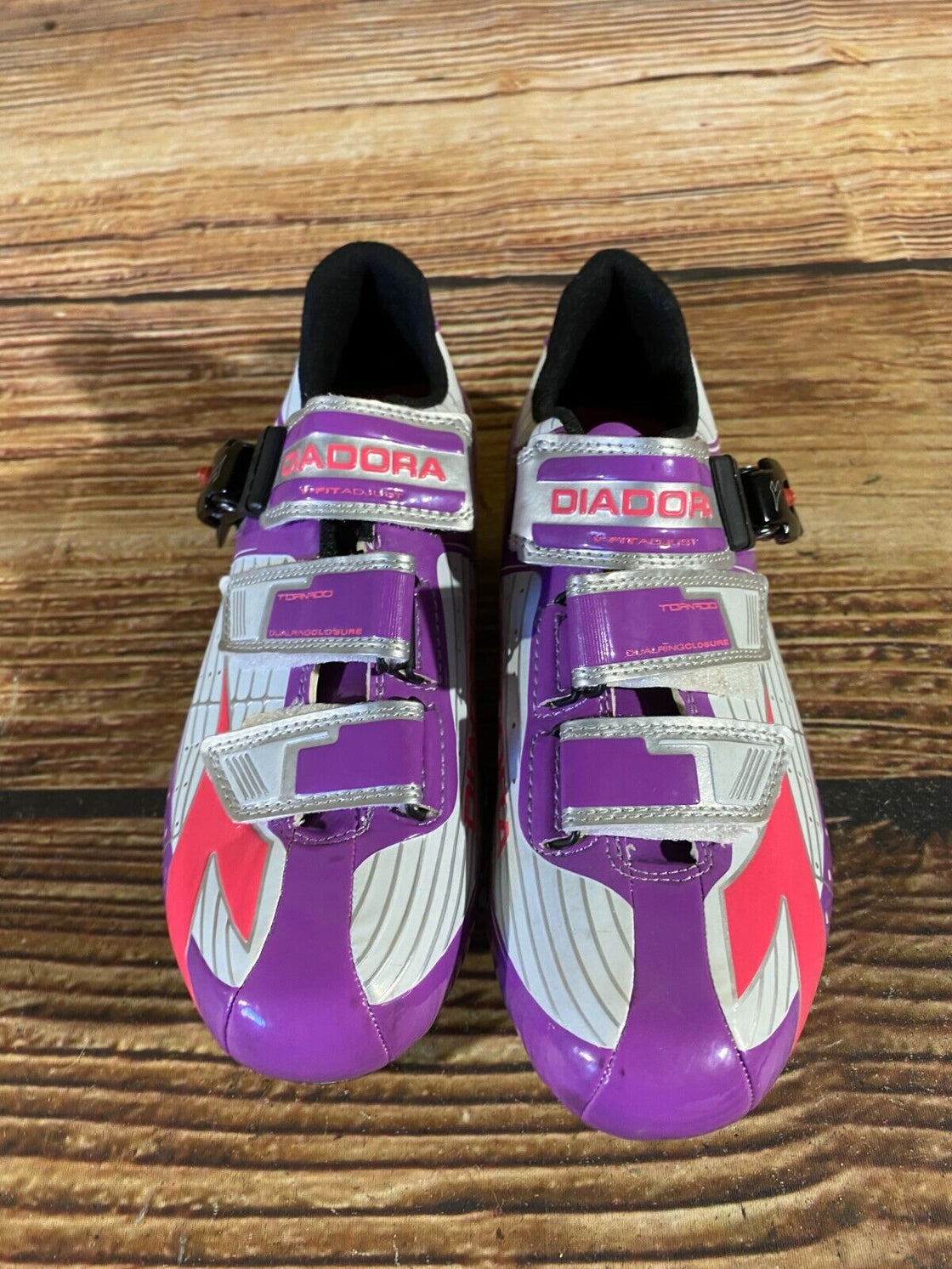 DIADORA TORNADO Road Cycling Shoes Bicycle Shoes Ladies Size EU38 US7