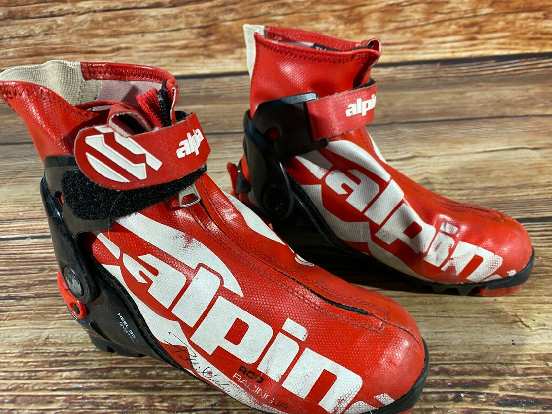 Alpina RCO Racing Nordic Cross Country Ski Boots Size EU35 US3.5 for NNN