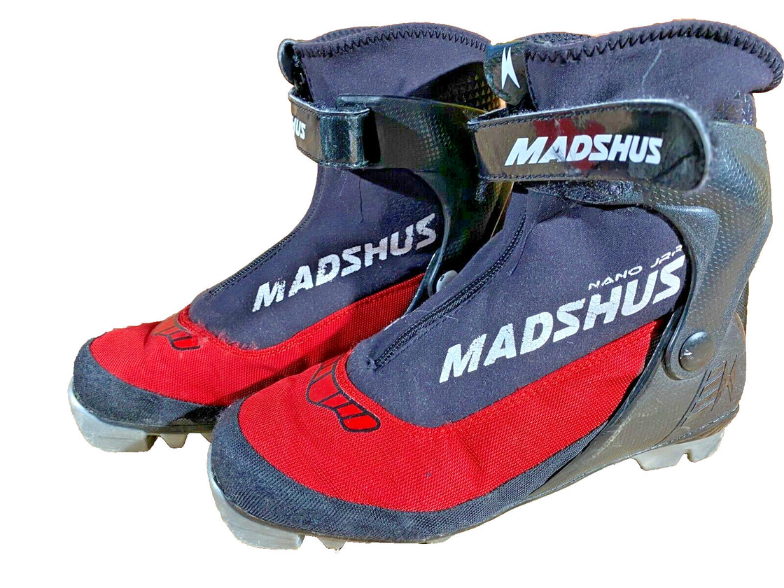 Madshus Nano JRR Nordic Cross Country Ski Boots Size EU37 US5 NNN Rottefella