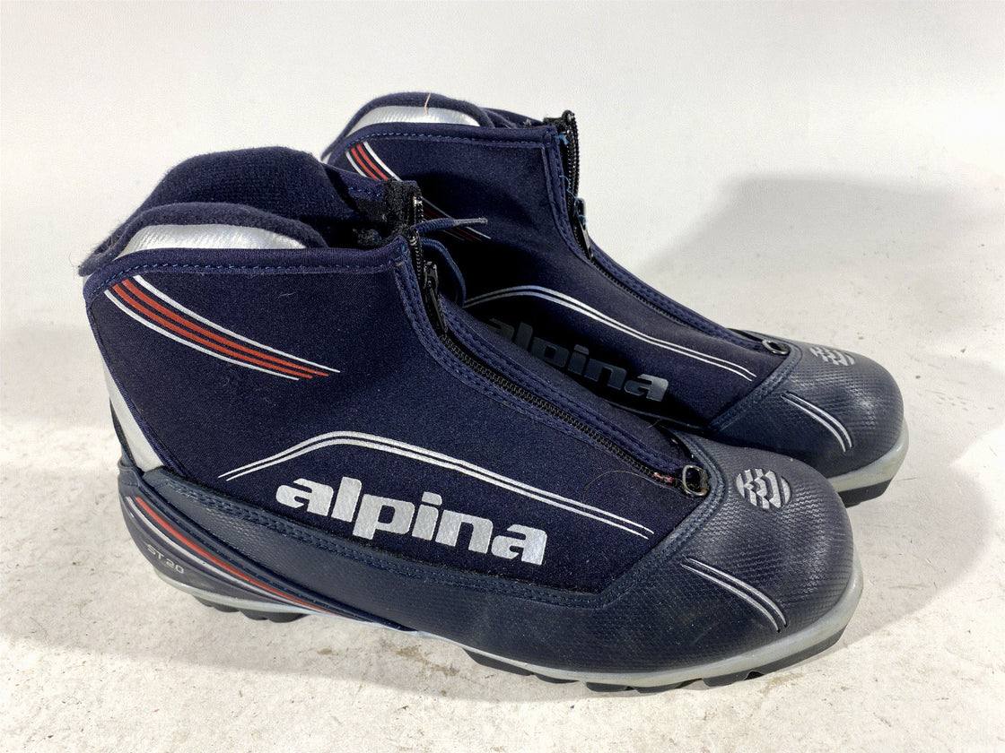 Alpina ST20 Nordic Cross Country Classic Ski Boots Size EU41 US8 for NNN 516