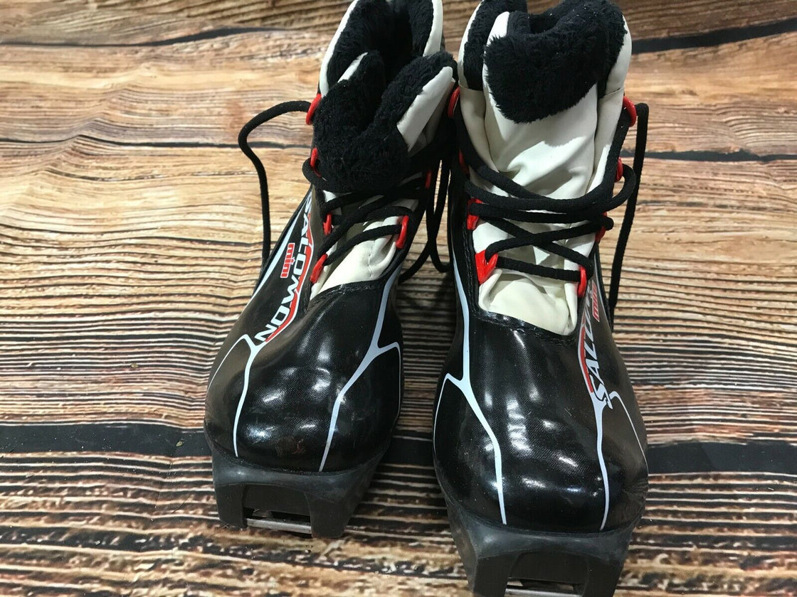 SALOMON Mini Classic Cross Country Ski Boots Size EU36 2/3 US4.5 SNS Profil