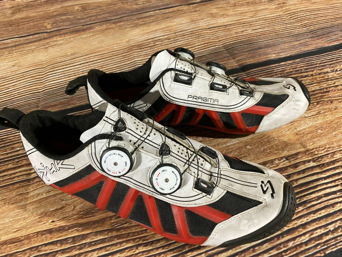 SPIUK Pragma Carbon Road Cycling Shoes Biking Boots Size EU46, US11.5, Mondo 286