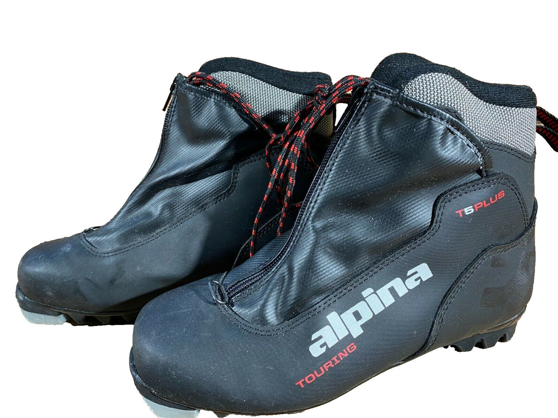 Alpina T5 Plus Nordic Cross Country Ski Boots Size EU39 US7 NNN