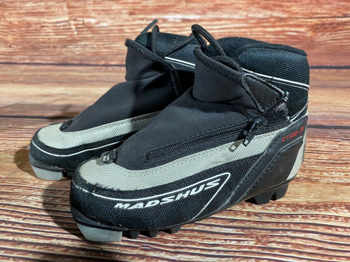 Madshus CT100jr Kids Nordic Cross Country Ski Boots Size EU28 US10.5 NNN M304