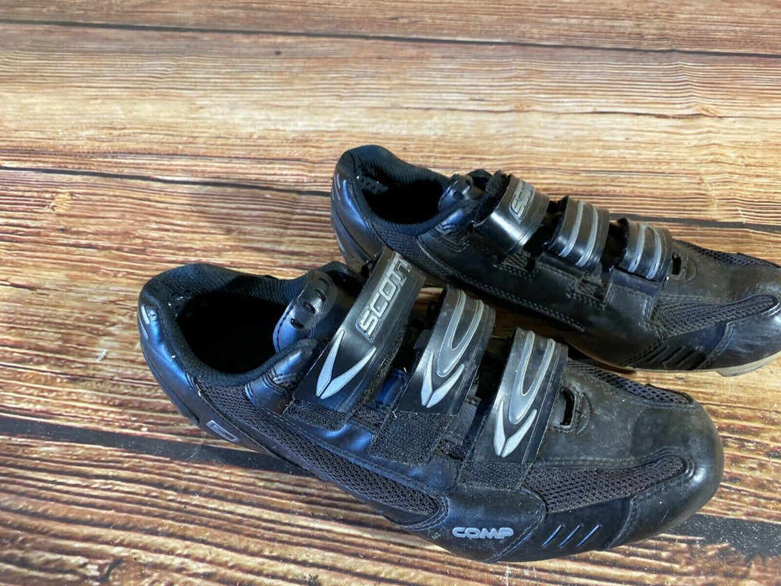 SCOTT Comp Road Cycling Shoes Biking Boots 3 Bolts Size EU42, US8.5