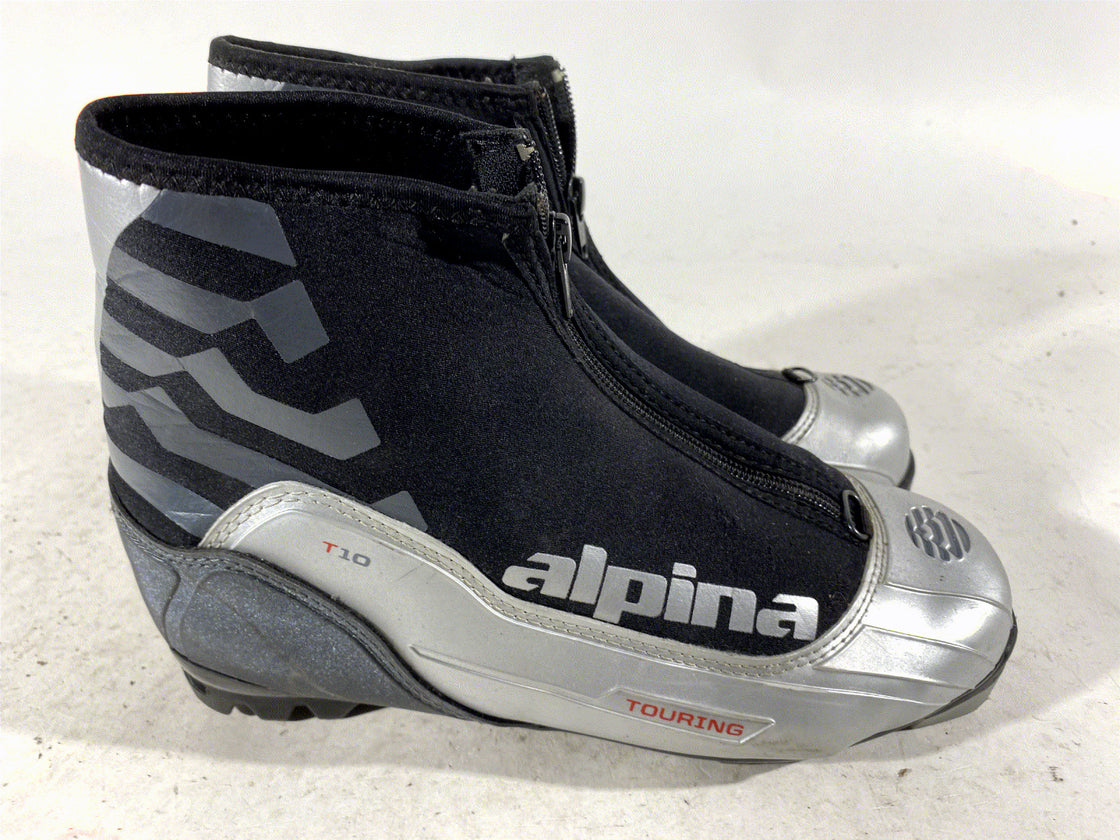 Alpina ST10 Nordic Cross Country Classic Ski Boots Size EU37 US5 for NNN 555