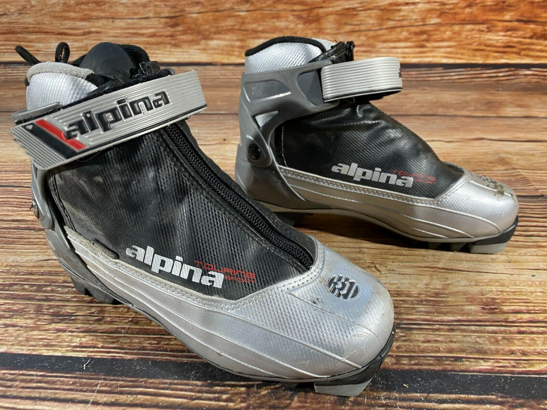 Alpina ST35 Nordic Cross Country Ski Boots Size EU37 US5 for NNN