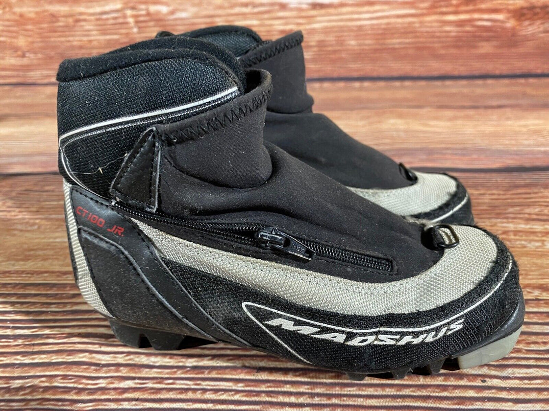 Madshus CT100jr Kids Nordic Cross Country Ski Boots Size EU31 US13 NNN M309