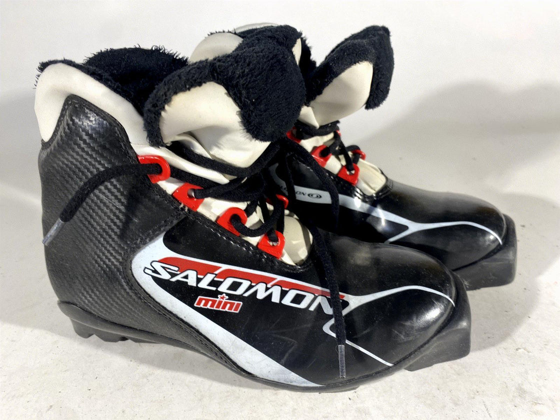 SALOMON Mini Classic Nordic Cross Country Ski Boots Size EU36 US4 SNS Profil