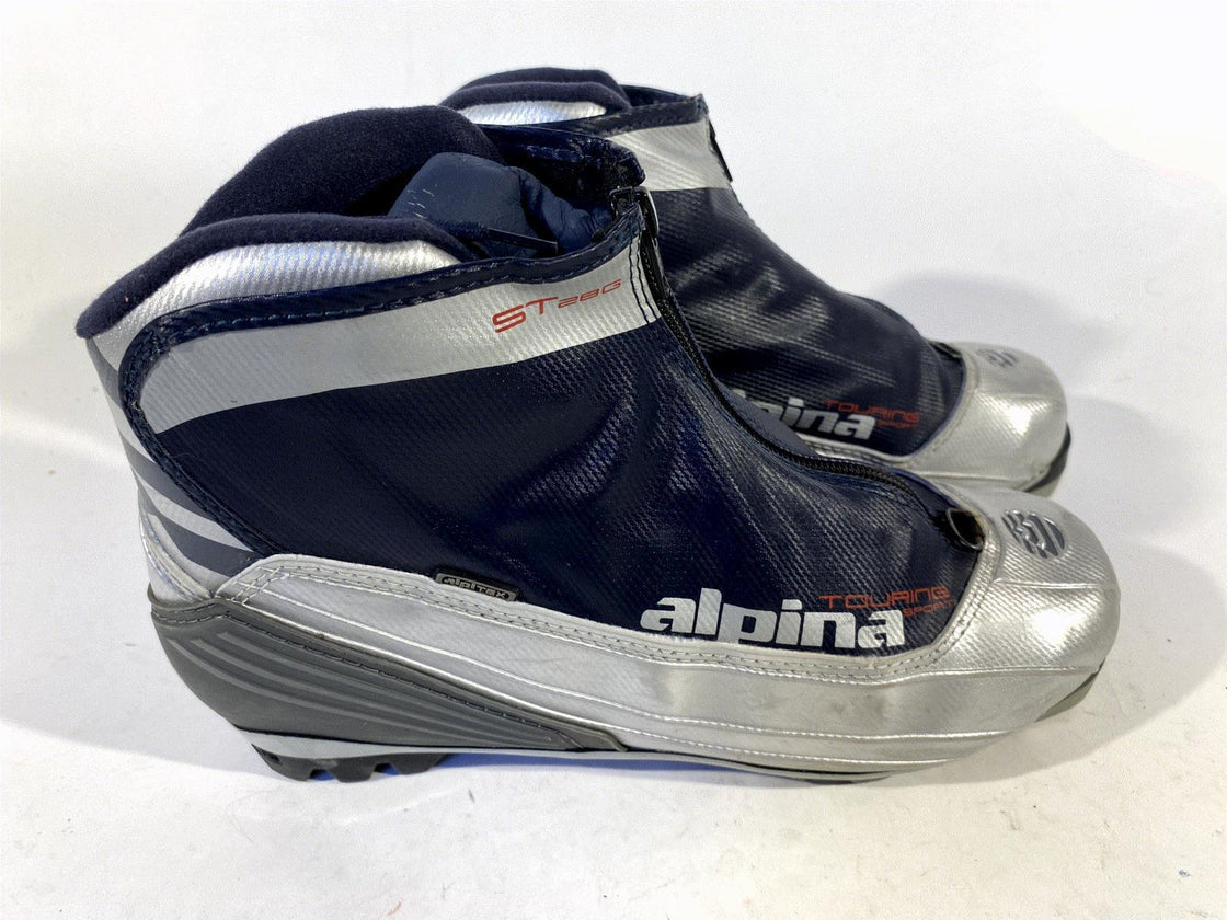 Alpina ST28G Nordic Cross Country Classic Ski Boots Size EU42 US9 for NNN 28